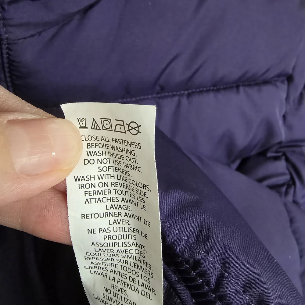 Girls Dark Purple Puffer Jacket Children's Place Size 16 XXL